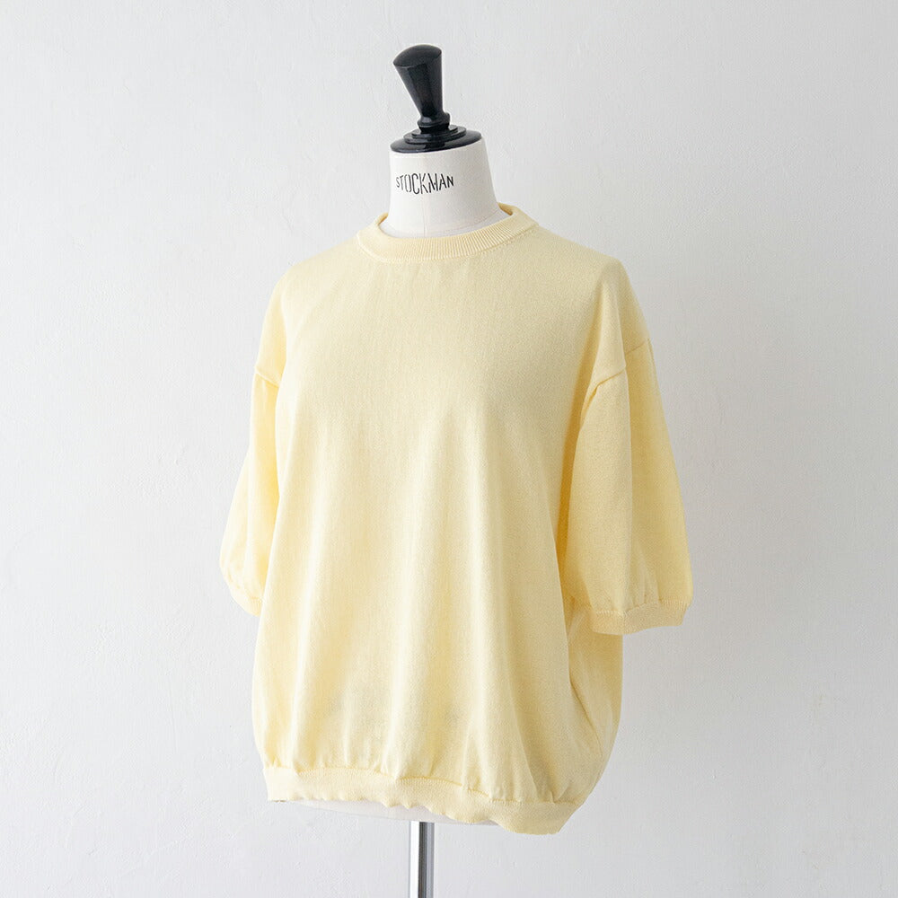 スティルバイハンド天竺ニットTシャツ(KN01261WM)STILLBYHAND(レディース)【2026春夏】*送料無料*【後払い決済不可】*