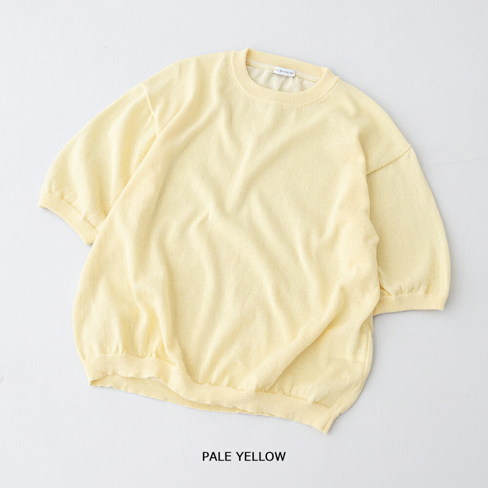 スティルバイハンド天竺ニットTシャツ(KN01261WM)STILLBYHAND(レディース)【2026春夏】*送料無料*【後払い決済不可】*