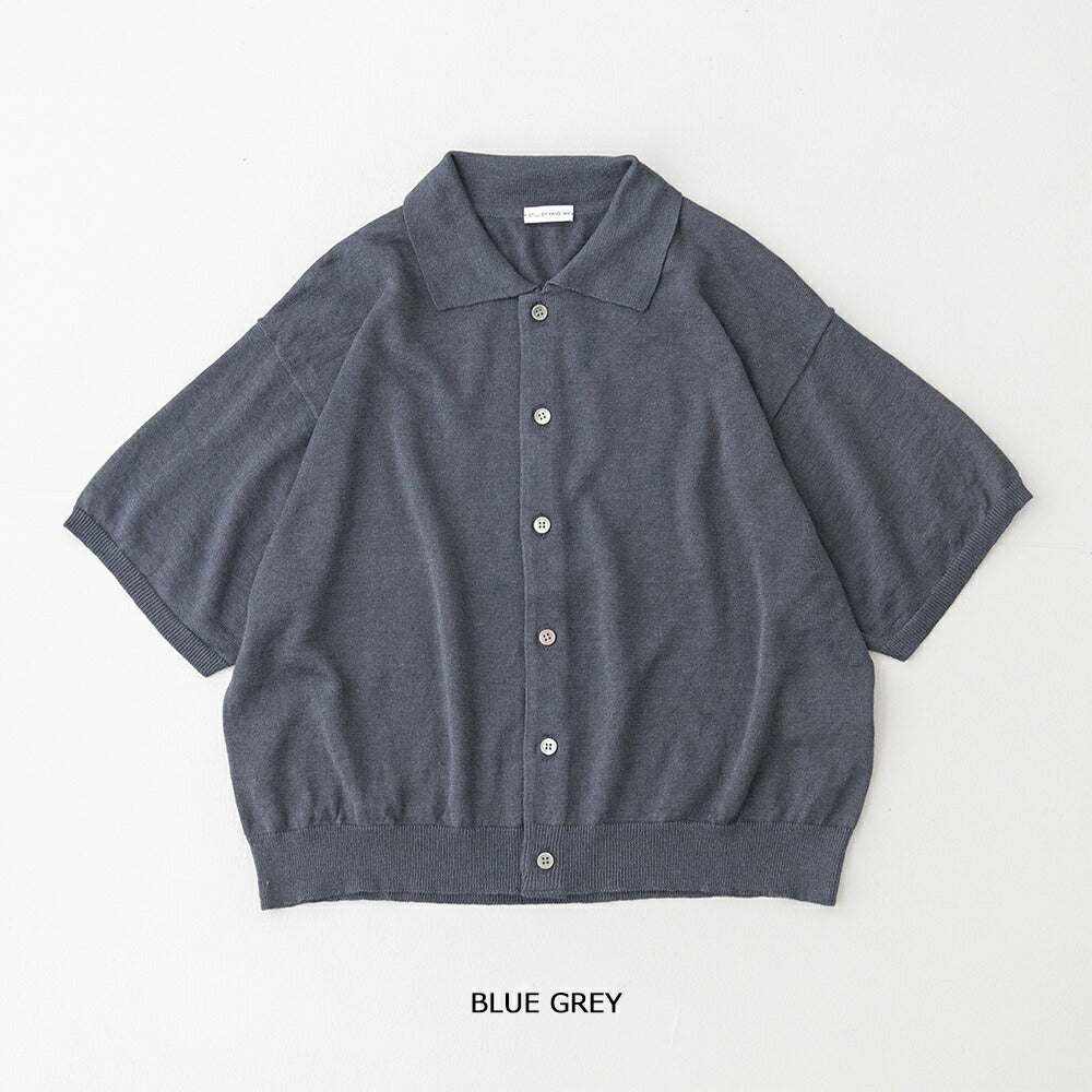スティルバイハンドハーフスリーブニットカーデ(KN04262WM)STILLBYHAND(レディース)【2026春夏】*送料無料*【後払い決済不可】*