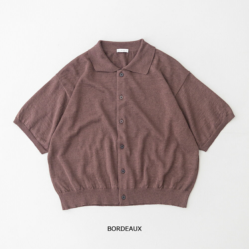 スティルバイハンドハーフスリーブニットカーデ(KN04262WM)STILLBYHAND(レディース)【2026春夏】*送料無料*【後払い決済不可】*