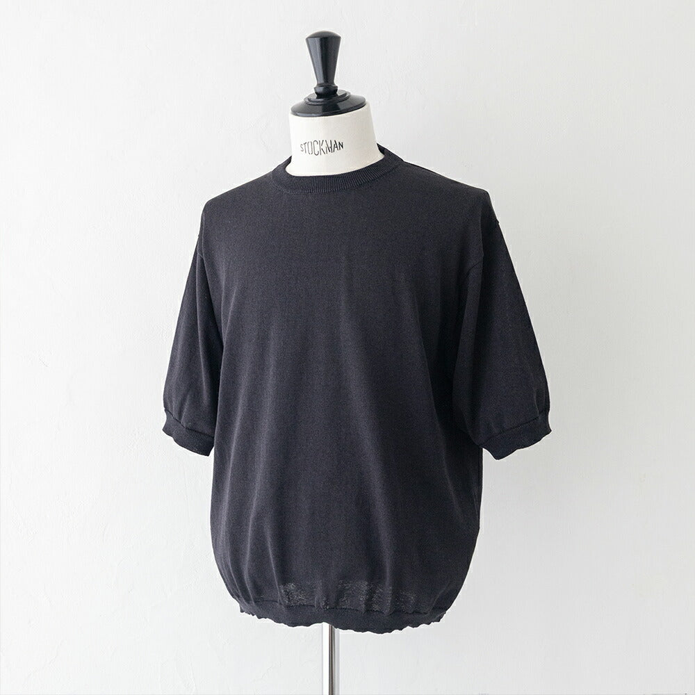 スティルバイハンドHalfsleeveknitt-shirt(KN02261)STILLBYHAND(メンズ)【2026春夏】*送料無料*【後払い決済不可】*