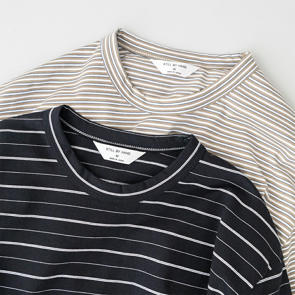 スティルバイハンドStripedt-shirt(CS03261)STILLBYHAND(メンズ)【2026春夏】*送料無料*【後払い決済不可】*