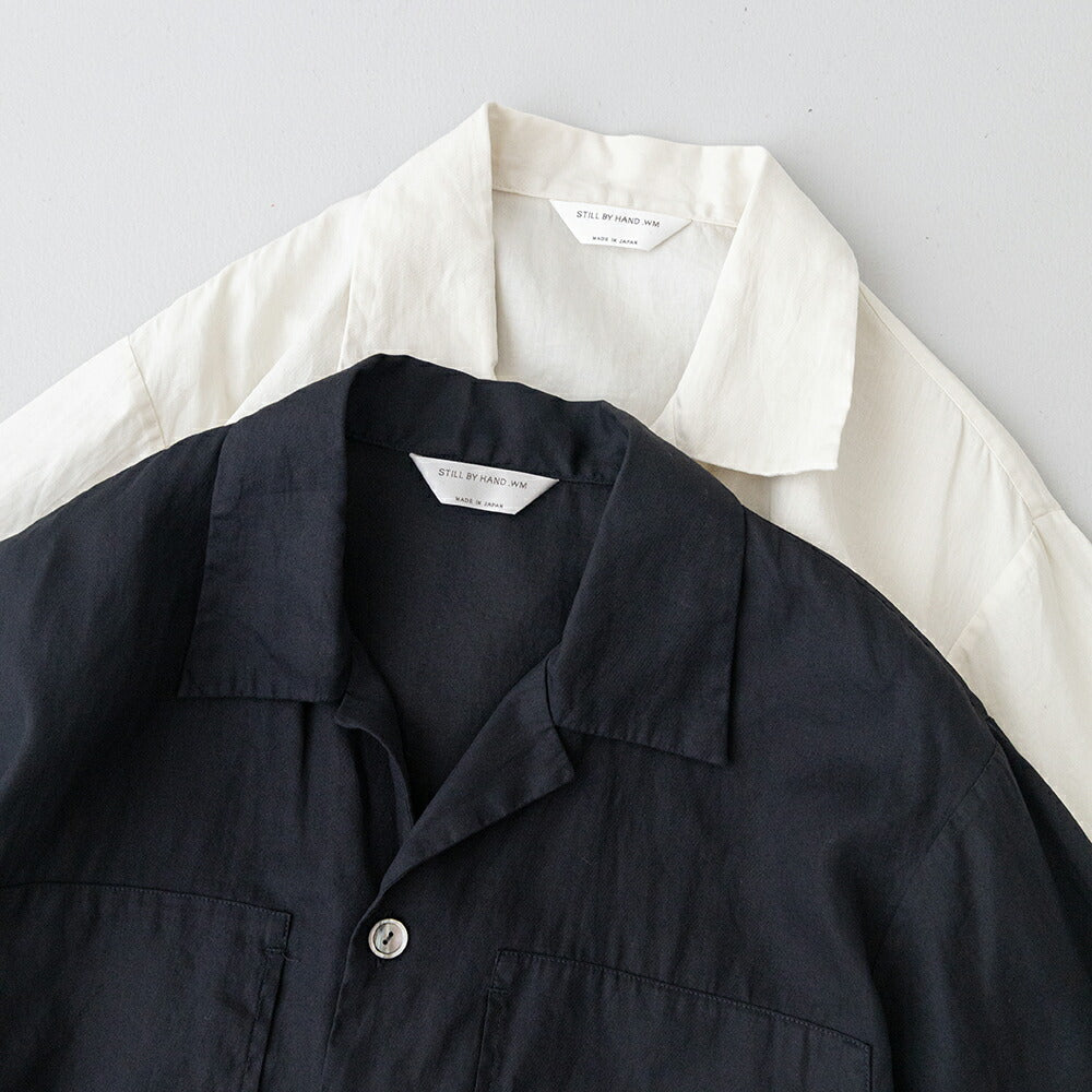 スティルバイハンドShortSleeveShirts(SH02261WM)STILLBYHAND(レディース)【2026春夏】*送料無料*【後払い決済不可】*