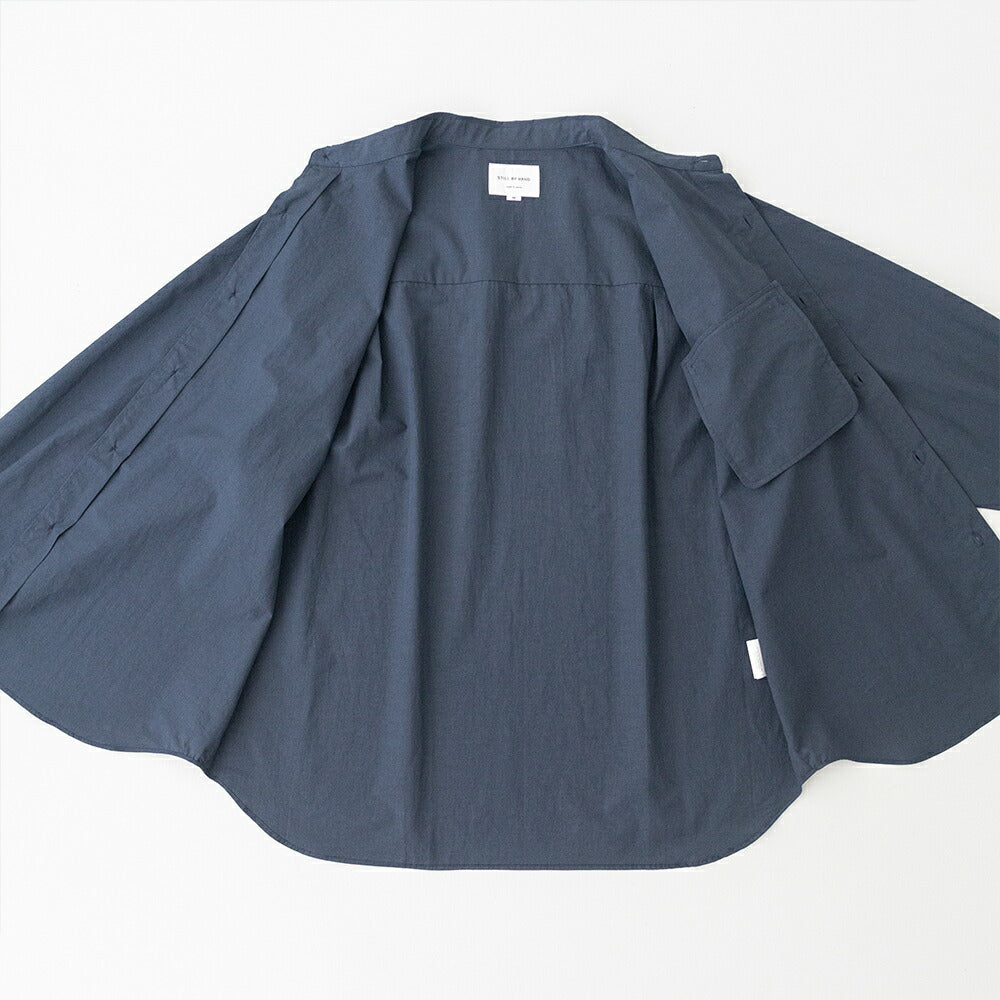 スティルバイハンドLinenmixednarrowcollarshirt(SH06261)STILLBYHAND(メンズ)【2026春夏】*送料無料*【後払い決済不可】*
