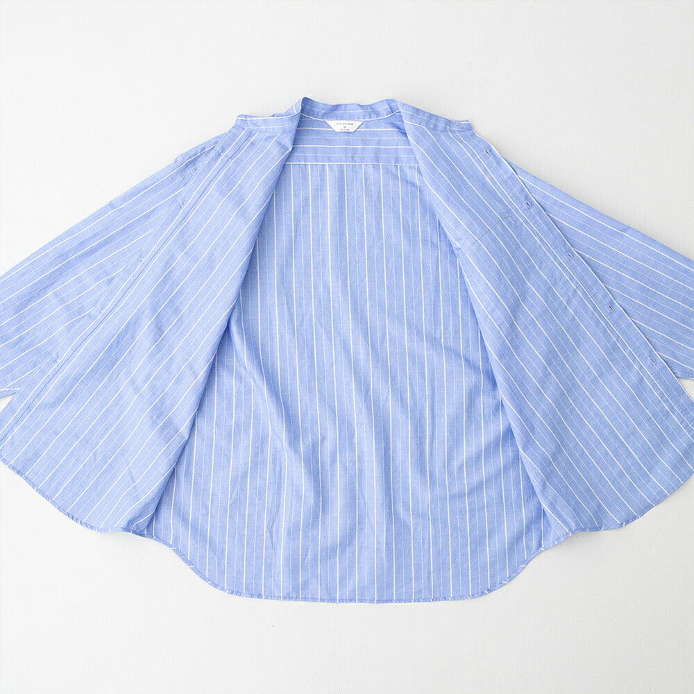 スティルバイハンドCotton/ramiebandcollarshirt(SH09261)STILLBYHAND(メンズ)【2026春夏】*送料無料*【後払い決済不可】*