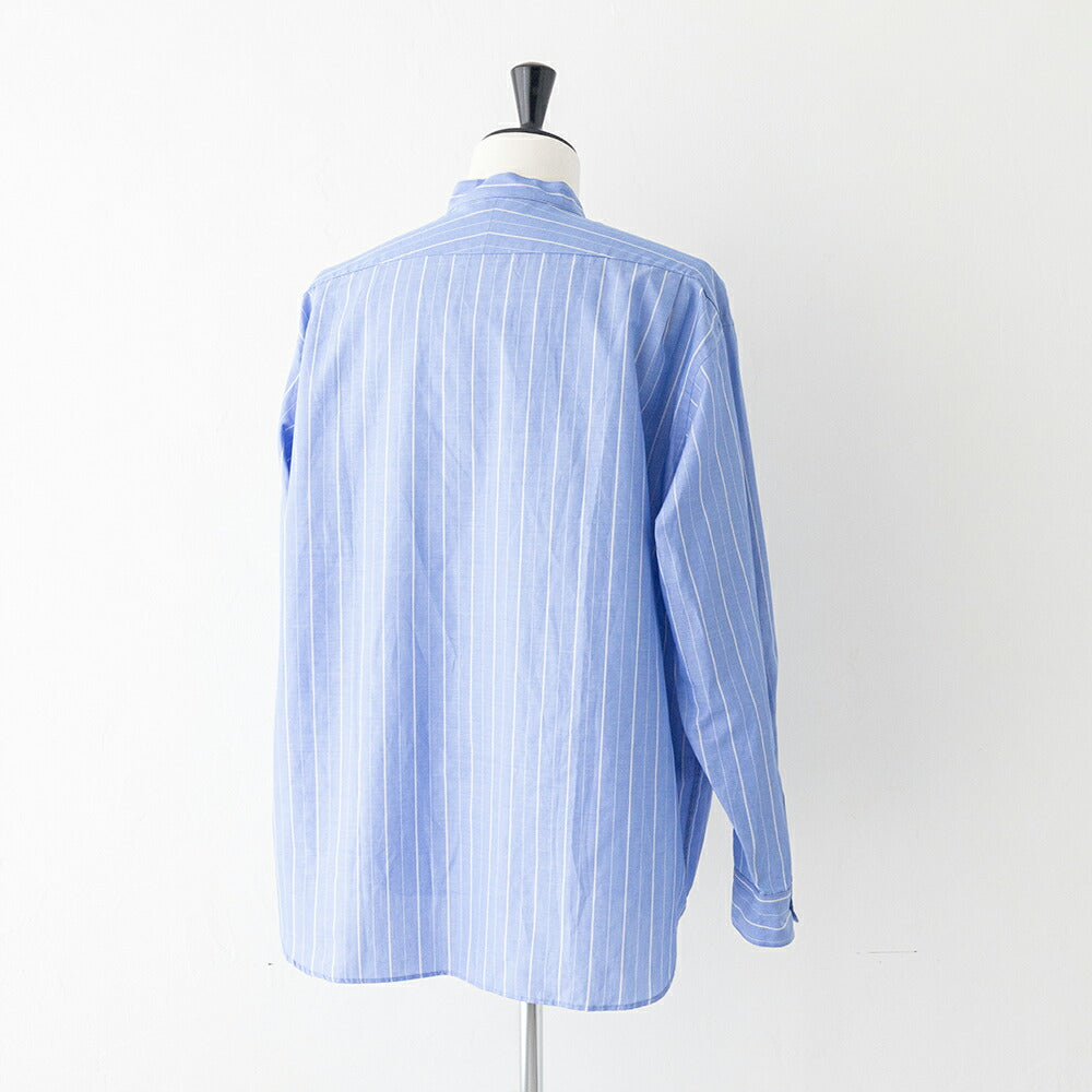 スティルバイハンドCotton/ramiebandcollarshirt(SH09261)STILLBYHAND(メンズ)【2026春夏】*送料無料*【後払い決済不可】*