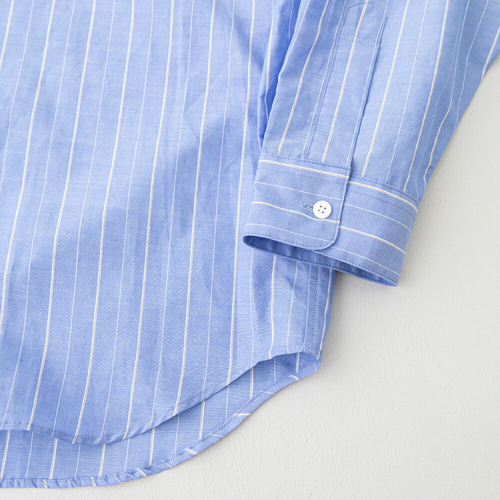 スティルバイハンドCotton/ramiebandcollarshirt(SH09261)STILLBYHAND(メンズ)【2026春夏】*送料無料*【後払い決済不可】*