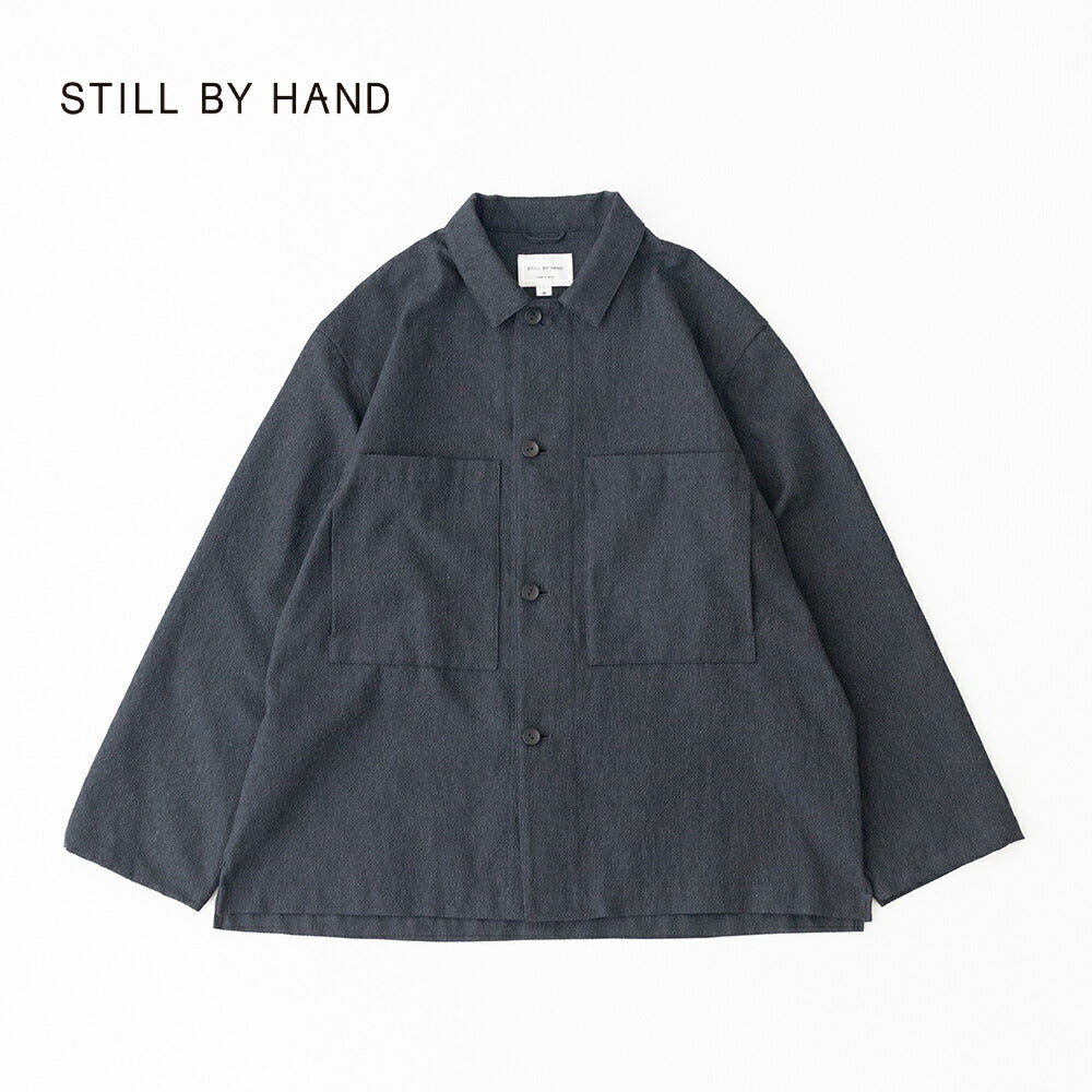 スティルバイハンドMixedcolourshirtjacket(BL04261)STILLBYHAND(メンズ)【2026春夏】*送料無料*【後払い決済不可】*