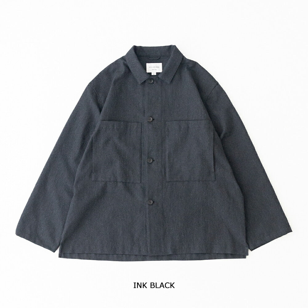 スティルバイハンドMixedcolourshirtjacket(BL04261)STILLBYHAND(メンズ)【2026春夏】*送料無料*【後払い決済不可】*