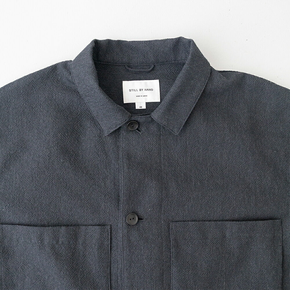 スティルバイハンドMixedcolourshirtjacket(BL04261)STILLBYHAND(メンズ)【2026春夏】*送料無料*【後払い決済不可】*