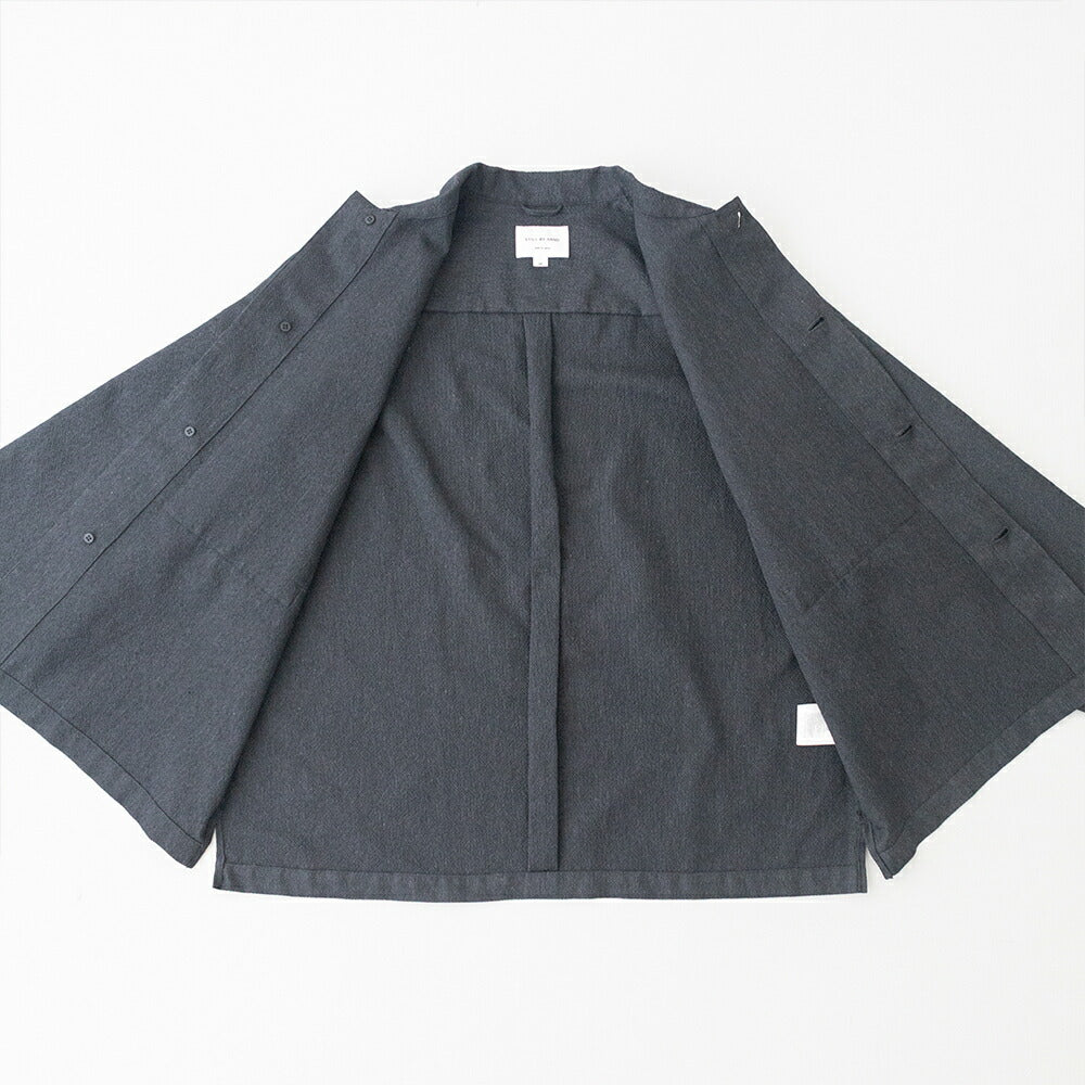 スティルバイハンドMixedcolourshirtjacket(BL04261)STILLBYHAND(メンズ)【2026春夏】*送料無料*【後払い決済不可】*