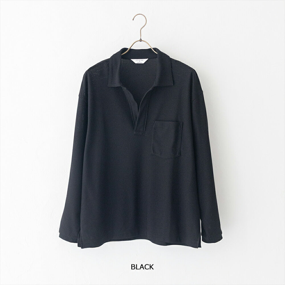 スティルバイハンドMossstitchskippershirt(CS08261)STILLBYHAND(メンズ)【2026春夏】*送料無料*【後払い決済不可】*