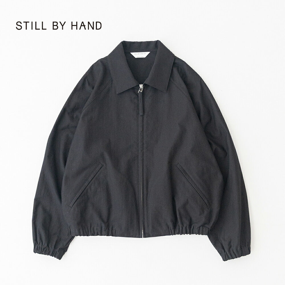 スティルバイハンドCotton/MoleskinHarringtonJK(BL01261WM)STILLBYHAND(レディース)【2026春夏】*送料無料*【後払い決済不可】*