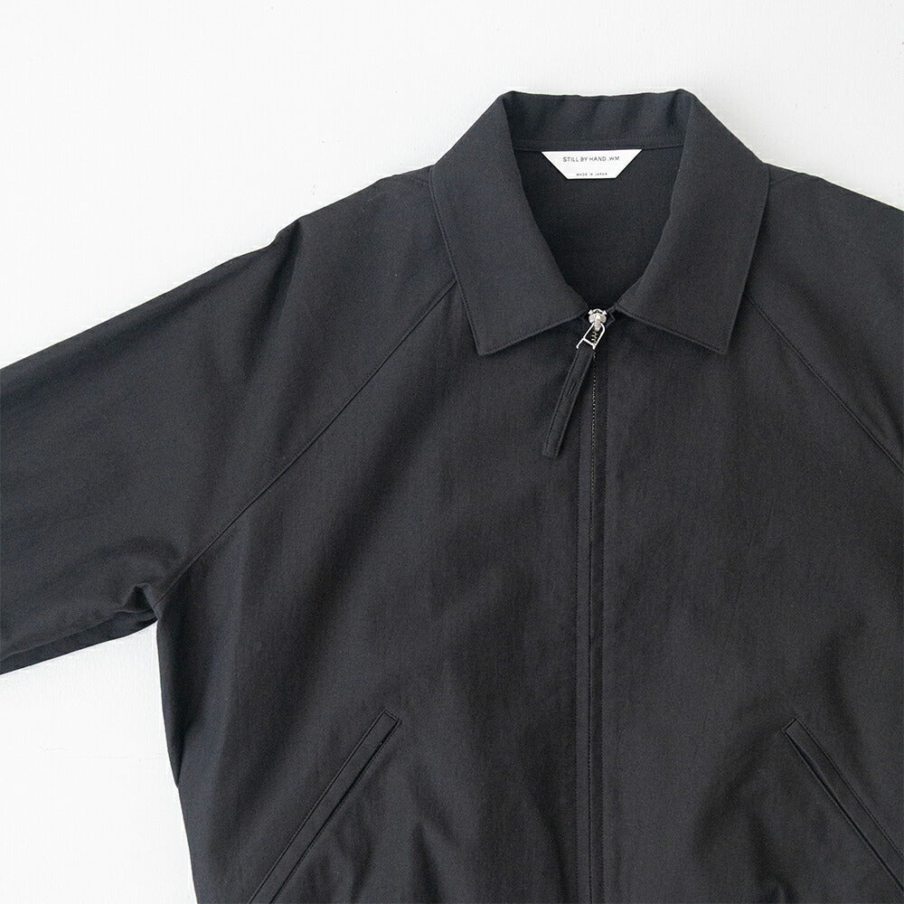 スティルバイハンドCotton/MoleskinHarringtonJK(BL01261WM)STILLBYHAND(レディース)【2026春夏】*送料無料*【後払い決済不可】*
