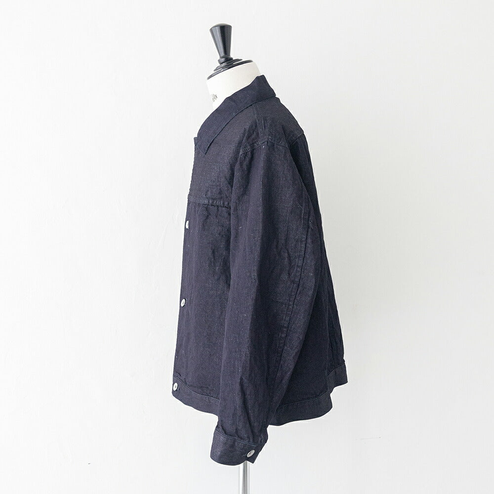 スティルバイハンドHempmixeddenimblouson(DN01261)STILLBYHAND(メンズ)【2026春夏】*送料無料*【後払い決済不可】*