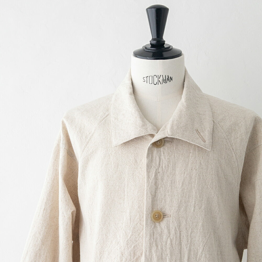 スティルバイハンドコットン/リネンハーフコート(CO02261)Cotton/linenhalfcoatSTILLBYHAND(メンズ)【2026春夏】*送料無料*【後払い決済不可】*