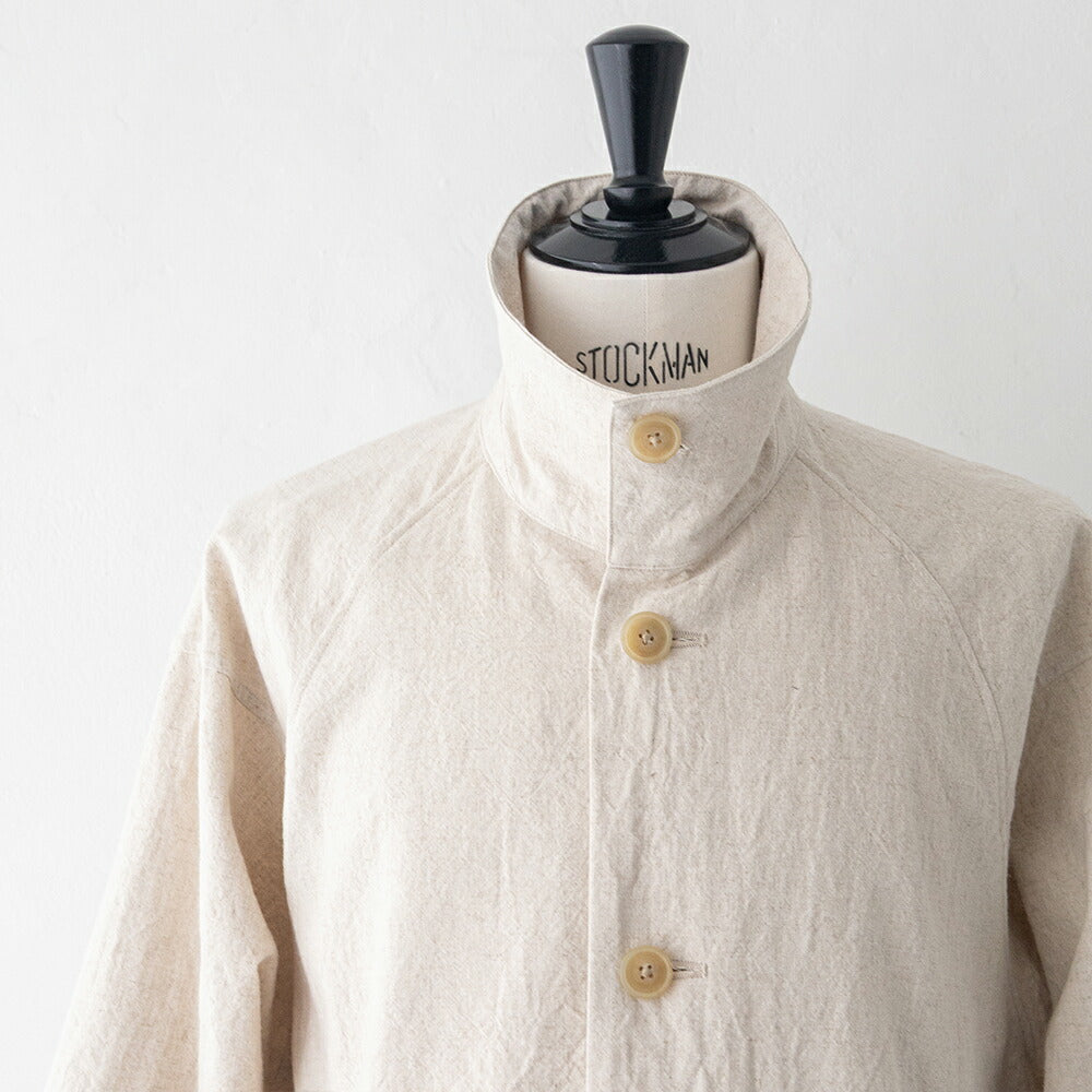 スティルバイハンドコットン/リネンハーフコート(CO02261)Cotton/linenhalfcoatSTILLBYHAND(メンズ)【2026春夏】*送料無料*【後払い決済不可】*