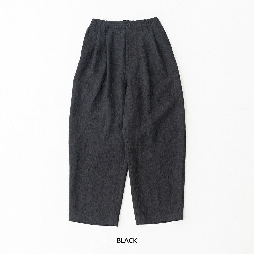 スティルバイハンドリネンワイドパンツ(PT01262WM)STILLBYHAND(レディース)【2026春夏】*送料無料*【後払い決済不可】*