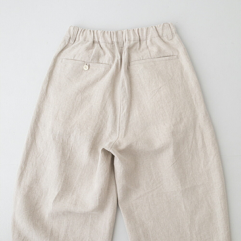 スティルバイハンドリネンワイドパンツ(PT01262WM)STILLBYHAND(レディース)【2026春夏】*送料無料*【後払い決済不可】*