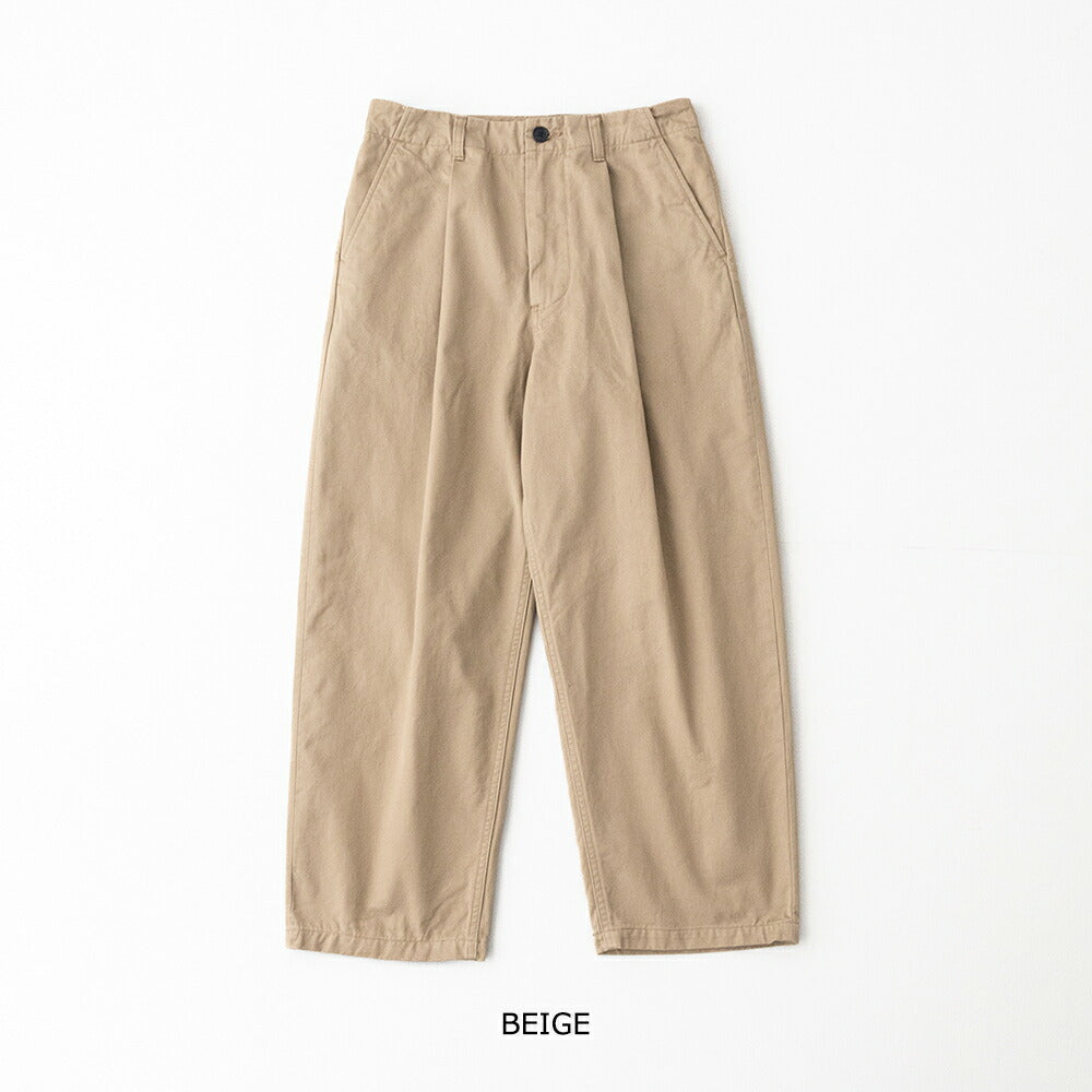 スティルバイハンドSelvedge1pleatpants(PT02261)STILLBYHAND(メンズ)【2026春夏】*送料無料*【後払い決済不可】*