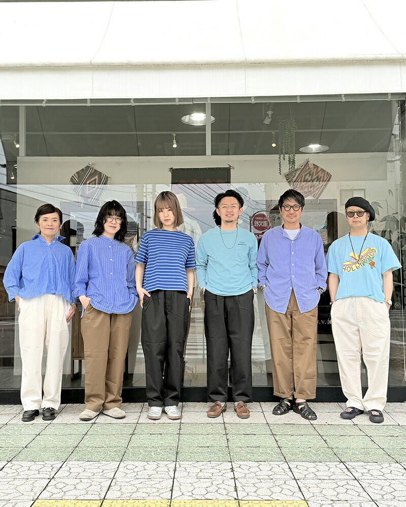 スティルバイハンド×PLUSUSPPLUSUSP別注Cotton/LinenPants(2602USP-P01)STILLBYHAND×PLUSUSP(レディース/メンズ)【2026春夏】*送料無料*【後払い決済不可】*
