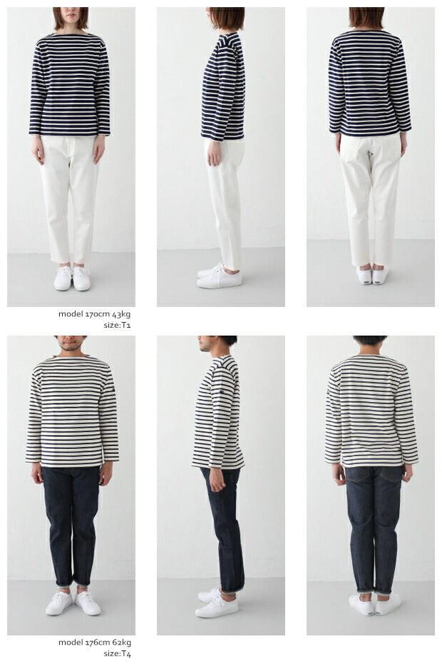 ウエッソン ボーダーL/S<br> (OUESSANT BD) <br>(レディース/メンズ)