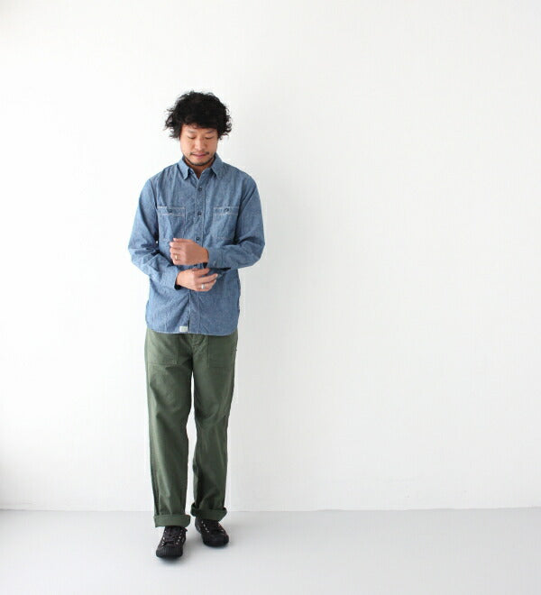 オアスロウワークシャツ(01-8070)WORKSHIRTorSlow(メンズ)【2020秋冬】*送料無料****