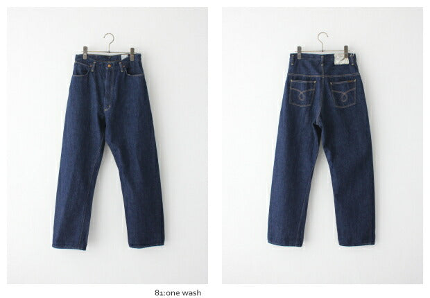 オアスロウハイウエストデニム(00-1040)HIGHWAISTDENIMPANTS(JASMIN)orSlow(レディース)【2020秋冬】*送料無料****