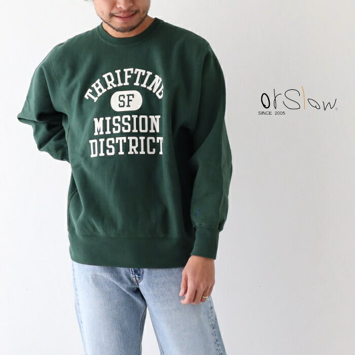 オアスロウプリント半袖Ｔシャツ(01-0018R-64)T-SHIRTRPRINT(UNISEX)orSlow(メンズ/レディース)*送料無料*【後払い決済不可】【ポイント10倍】ポイントアップ12/2610:00〜12/311:59