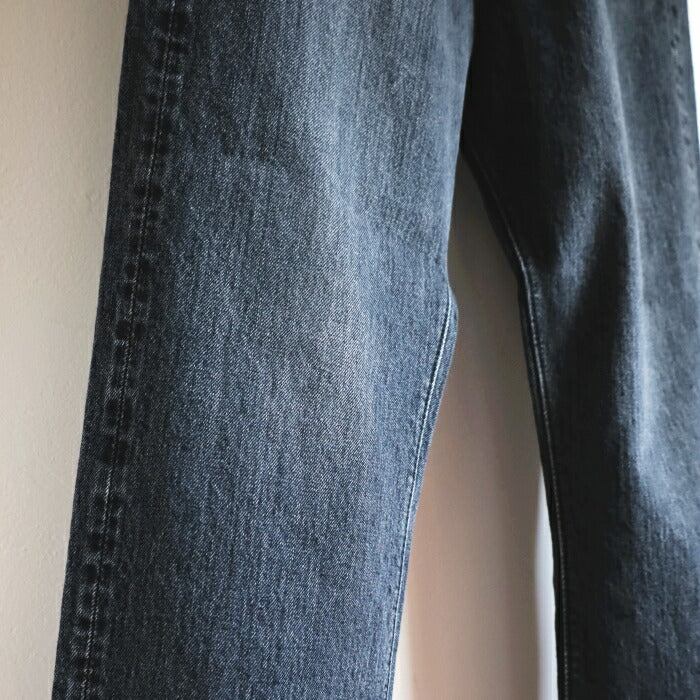 オアスロウスタンダードセルビッチブラックデニムストーン105(01-1050-D61S)105STANDARDSELVEDGEBLACKDENIMSTONEorSlow(メンズ)【2024秋冬】*送料無料*【後払い決済不可】*
