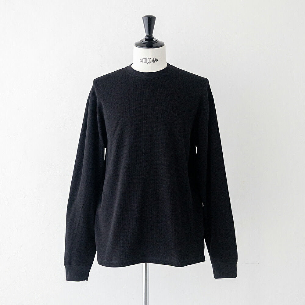 オアスロウ   ワッフル ロングスリーブ Tシャツ  (03-0013N-W61)  WAFFLE LONG SLEEVE T-SHIRT  orSlow(メンズ)