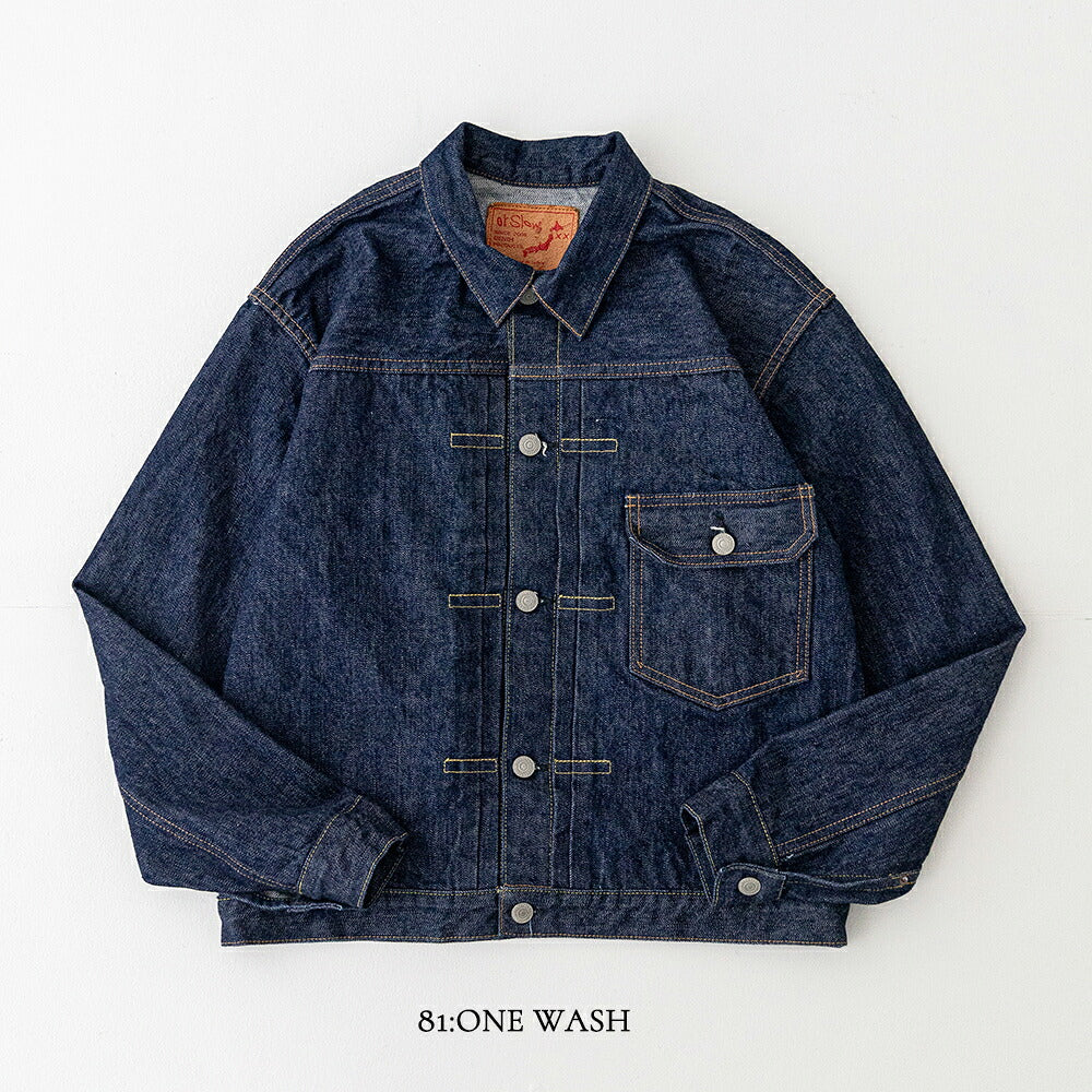 オアスロウ   プリーテッドフロントブラウス デニムジャケット  (03-6011-81)  TYPE1 40'S PLEATED FRONT BLOUSE  orSlow(レディース/メンズ)