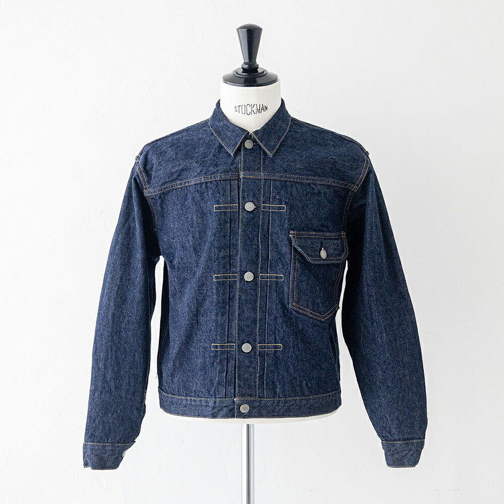 オアスロウ   プリーテッドフロントブラウス デニムジャケット  (03-6011-81)  TYPE1 40'S PLEATED FRONT BLOUSE  orSlow(レディース/メンズ)
