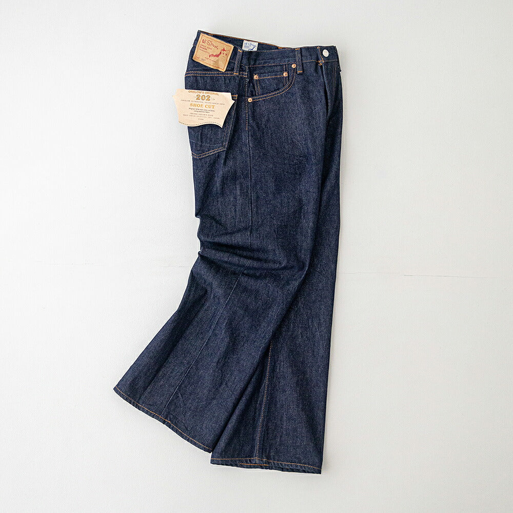オアスロウ   ワイド フレア デニムパンツ  (01-2021W-81)  WIDE FLARE DENIM (UNISEX)  orSlow(レディース/メンズ)