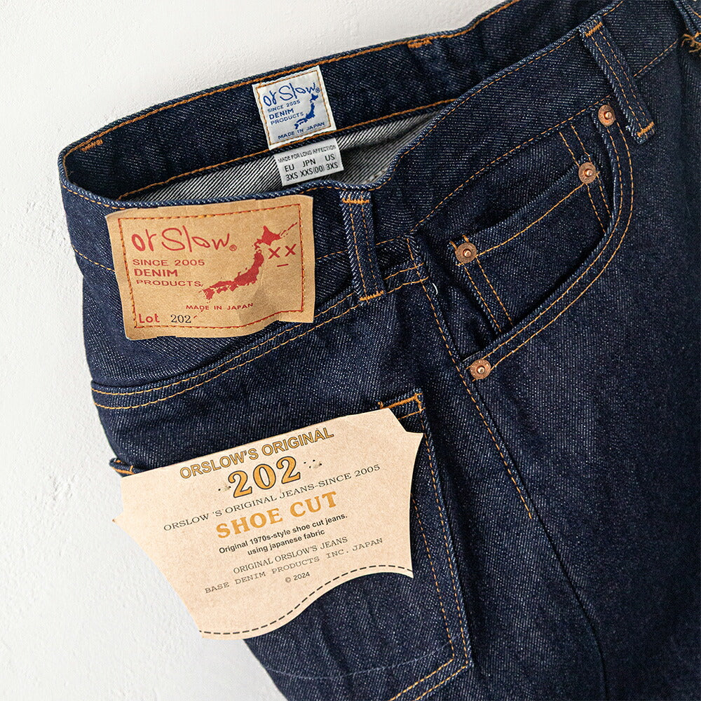 オアスロウ   ワイド フレア デニムパンツ  (01-2021W-81)  WIDE FLARE DENIM (UNISEX)  orSlow(レディース/メンズ)