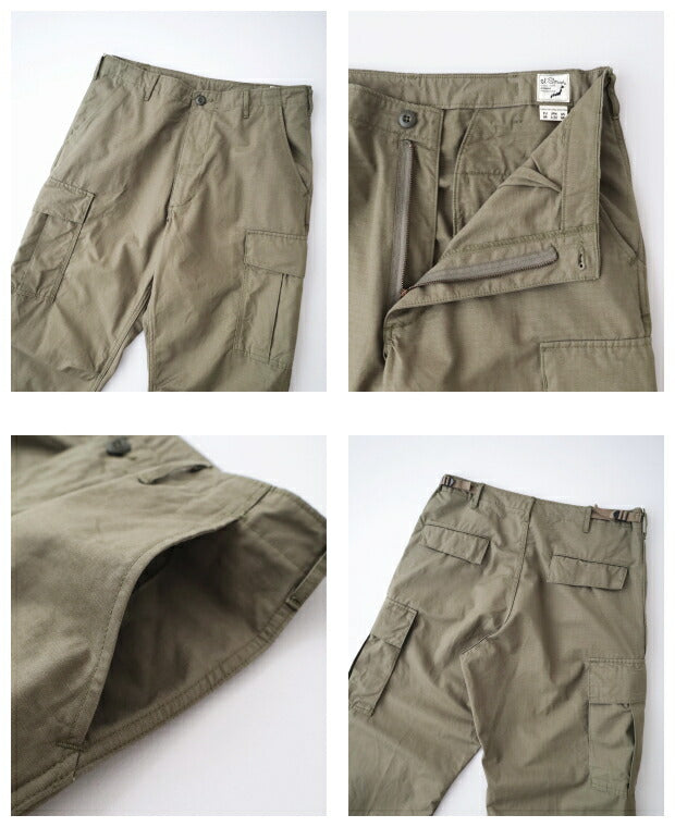 オアスロウヴィンテージフィット6ポケットカーゴパンツ(03-V5260RIP-76)VINTAGEFIT6POCKETSCARGOPANTS(UNISEX)orSlow(レディース/メンズ)【2024春夏】*送料無料*【後払い決済不可】*