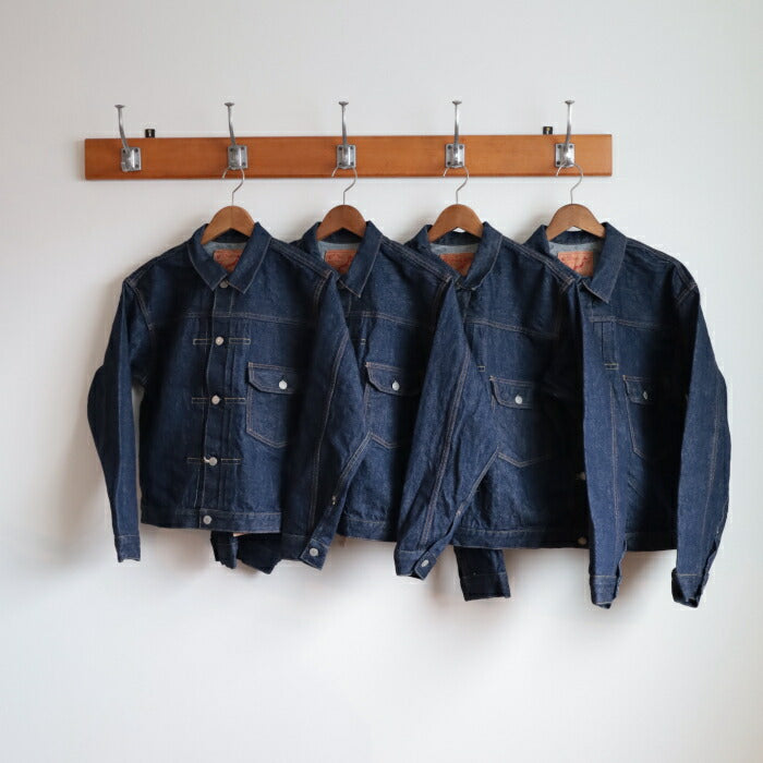 オアスロウプリーテッドフロントブラウスデニムジャケット(03-6011-81)TYPE140'SPLEATEDFRONTBLOUSE(UNISEX)orSlow(メンズ)【2025春夏】*送料無料*【後払い決済不可】*