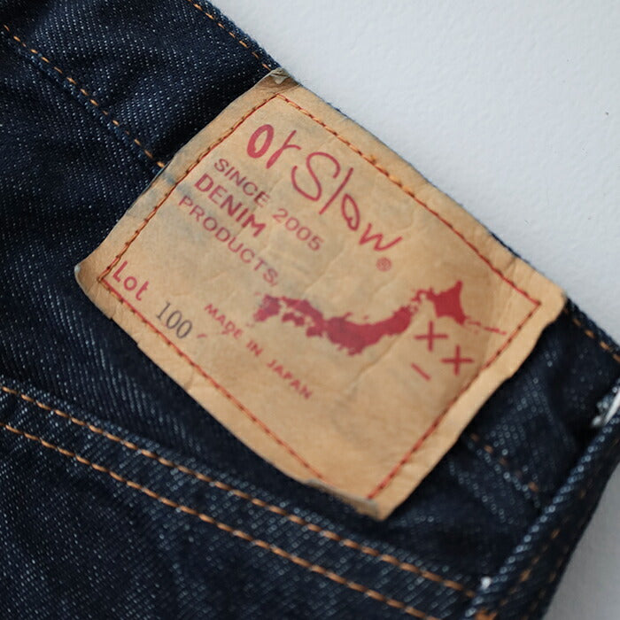 オアスロウ101ダッドフィットデニムパンツ(01-1010W-D61S)101DAD'SFITDENIMPANTSorSlow(メンズ)*送料無料*【後払い決済不可】*