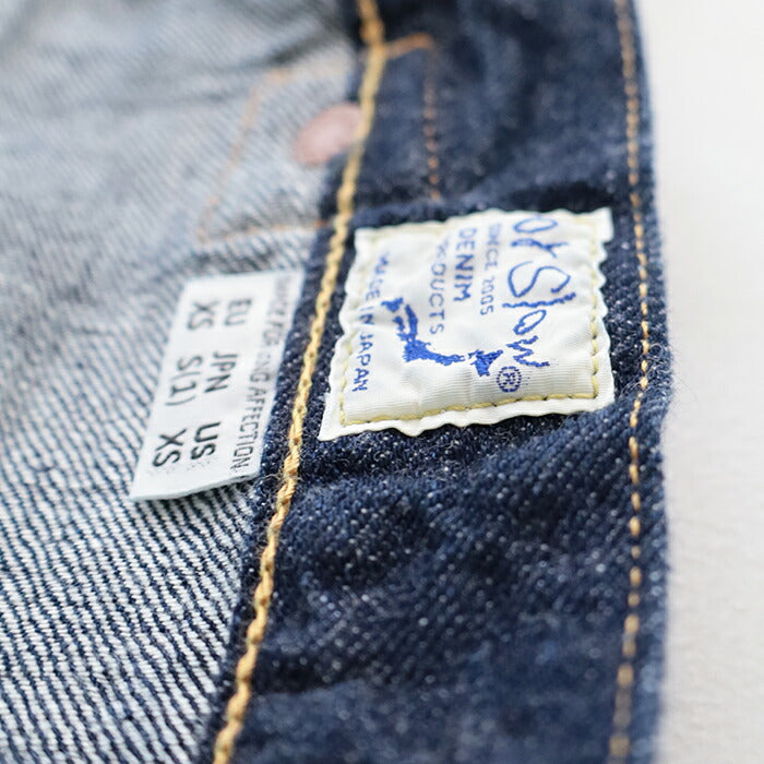 オアスロウグランドダッドフィットデニムパンツ(01-1011-81)GRANDDAD'SFITDENIMPANTSorSlow(メンズ)【2025春夏】*送料無料*【後払い決済不可】*