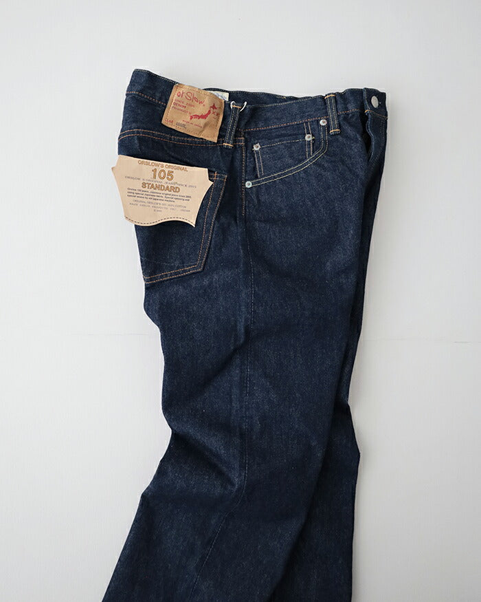 オアスロウ101ダッドフィットデニムパンツ(01-1010W-D61S)101DAD'SFITDENIMPANTSorSlow(メンズ)*送料無料*【後払い決済不可】*