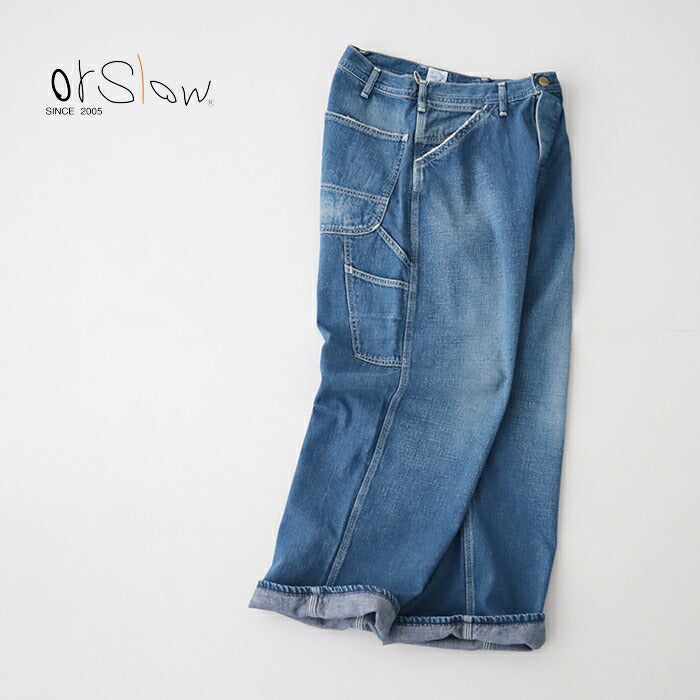 オアスロウワイドフィット30'Sペインターパンツ(01-5126-95)WIDEFIT30'SPAINTERPANTS(UNISEX)orSlow(メンズ)【2025春夏】*送料無料*【後払い決済不可】*