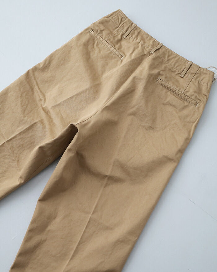 オアスロウヴィンテージフィットアーミートラウザー(03-V5361-41)VINTAGEFITARMYTROUSERS(UNISEX)orSlow(メンズ)【2025春夏】*送料無料*【後払い決済不可】*