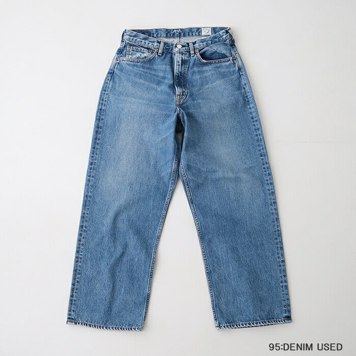 オアスロウスーパーダッドデニムパンツ(01-1100W-95)SUPERDAD'SDENIMPANTS(UNISEX)orSlow(レディース/メンズ)【2025春夏】*送料無料*【後払い決済不可】*