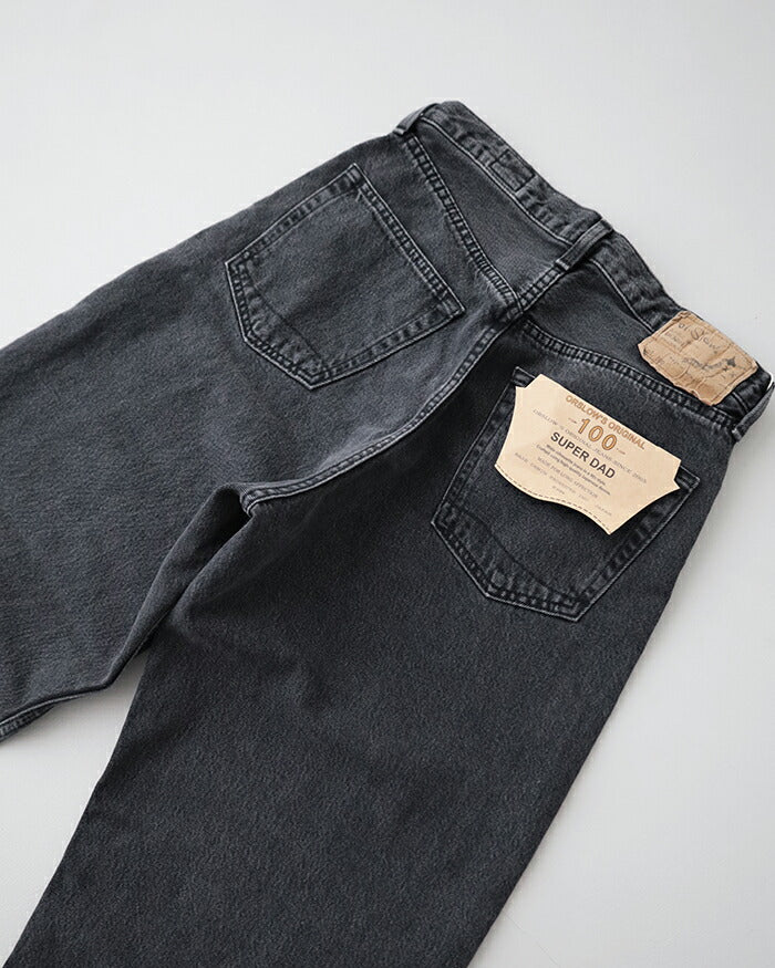 オアスロウスーパーダッドデニムパンツ(01-1100W-D61S)SUPERDAD'SDENIMPANTS(UNISEX)orSlow(レディース/メンズ)【2025春夏】*送料無料*【後払い決済不可】*
