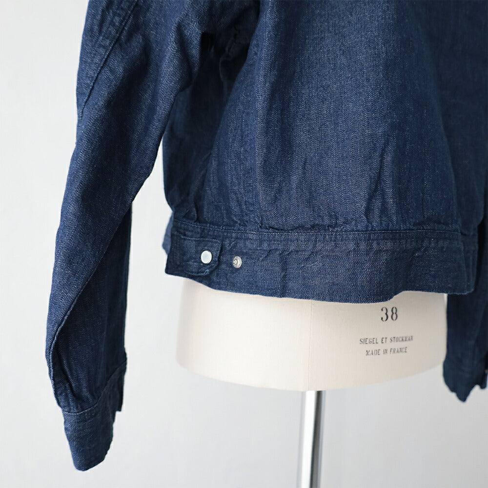 オアスロウデニムウエスタンシャツジャケット(00-6054-81)SHORTWESTERNSHIRTJACKETorSlow(レディース)【2026春夏】*送料無料*【後払い決済不可】*