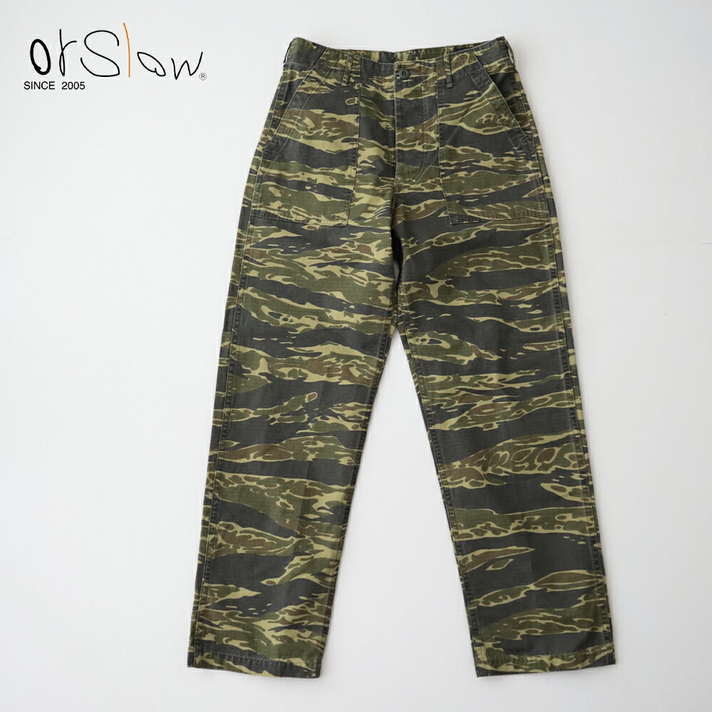 オアスロウU.SARMYFATIGUEPANTS(REGULARFIT)(01-5002-TGC)U.SARMYFATIGUEPANTS(REGULARFIT)orSlow(メンズ)【2026春夏】*送料無料*【後払い決済不可】*