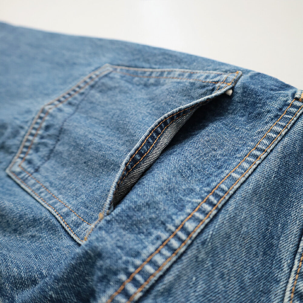 オアスロウショートレングス105スタンダードセルビッチデニム(01-1050SL-84)SHORTLENGTH105STANDARDSELVEDGEDENIM2YEARWASHorSlow(メンズ)【2026春夏】*送料無料*【後払い決済不可】*