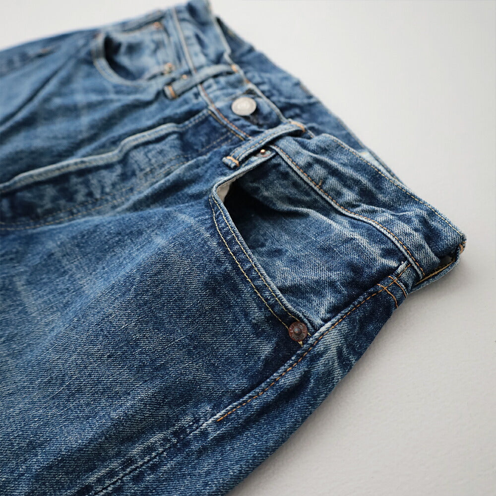 オアスロウショートレングス105スタンダードセルビッチデニム(01-1050SL-84)SHORTLENGTH105STANDARDSELVEDGEDENIM2YEARWASHorSlow(メンズ)【2026春夏】*送料無料*【後払い決済不可】*