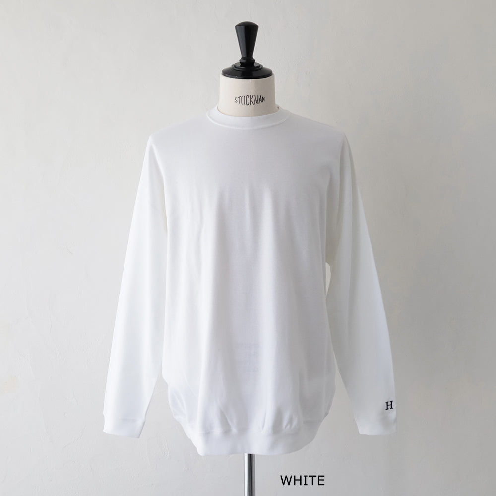ストレッチフライス 9.5oz <br>ヘムリブ ロングスリーブTシャツ <br>(1015123)(メンズ)