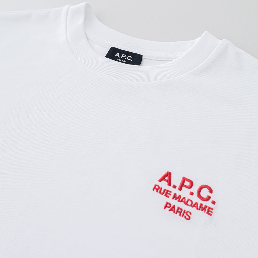 アー・ペー・セー <br>Boxy Rue Madame Tシャツ <br>(23263192691) <br>T-SHIRT BOXY RUE MADAME <br>A.P.C.(レディース)